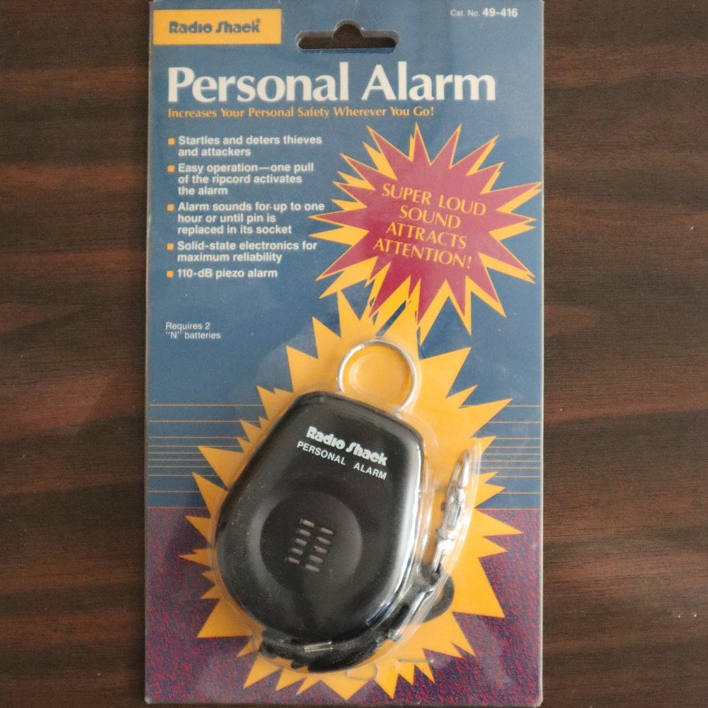 Radio Shack Personal Alarm - New In Package